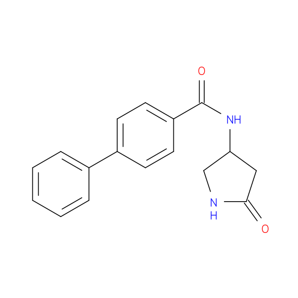 N-(5-oxopyrrolidin-3-yl)-[1,1'-biphenyl]-4-carboxamide