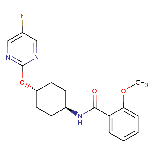 2-methoxy-N-[(1r,4r)-4-[(5-fluoropyrimidin-2-yl)oxy]cyclohexyl]benzamide