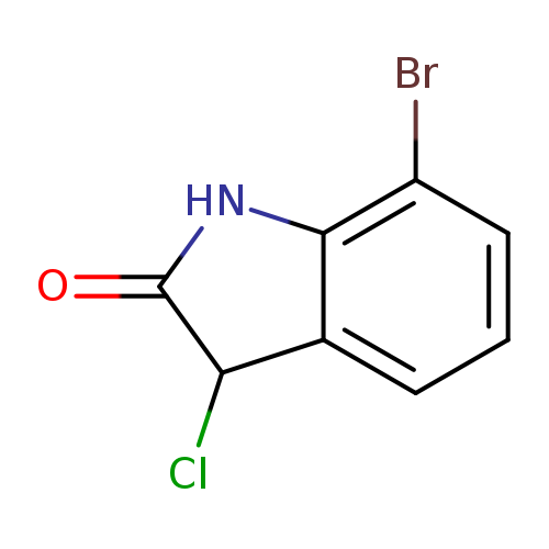 7-bromo-3-chloro-2,3-dihydro-1H-indol-2-one