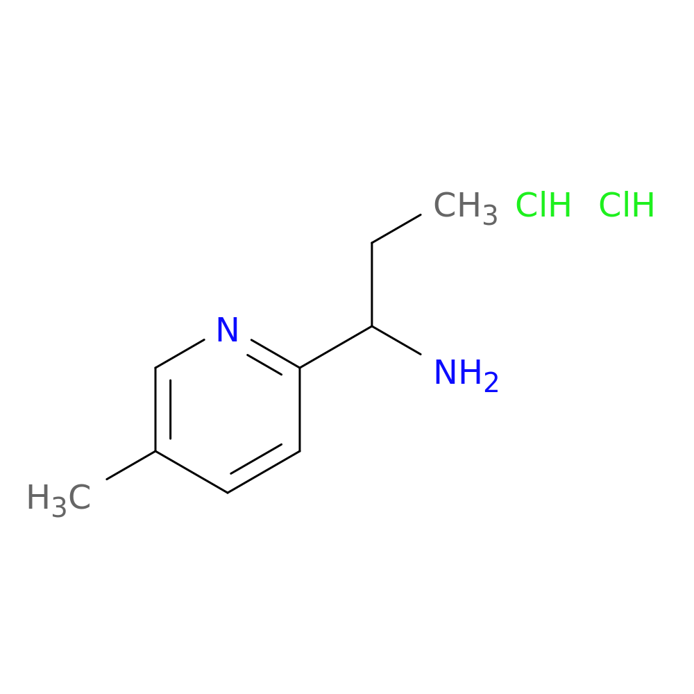 1-(5-Methylpyridin-2-yl)propan-1-amine dihydrochloride