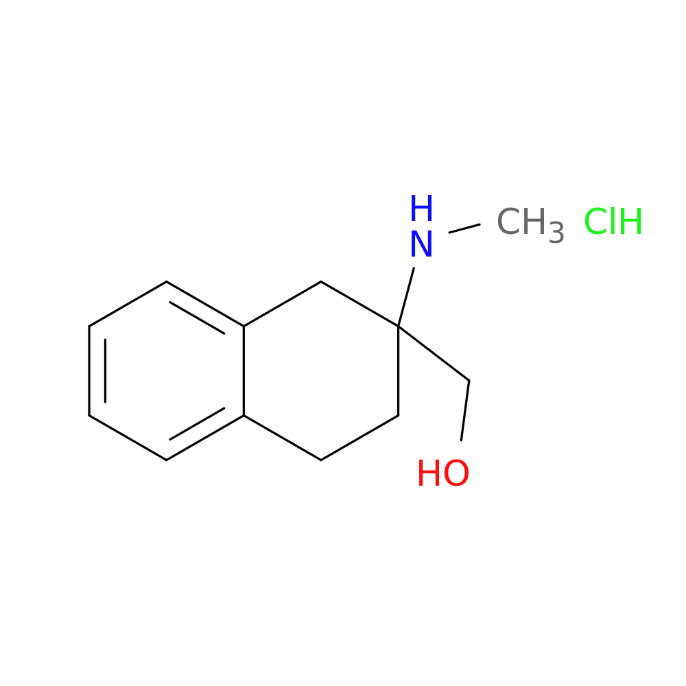 [2-(methylamino)-1,2,3,4-tetrahydronaphthalen-2-yl]methanol hydrochloride