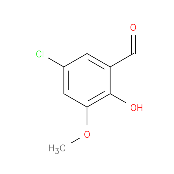 5-chloro-2-hydroxy-3-methoxybenzaldehyde