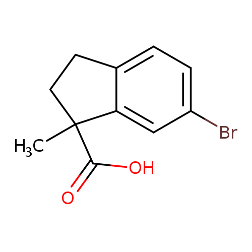 6-bromo-1-methyl-2,3-dihydro-1H-indene-1-carboxylic acid