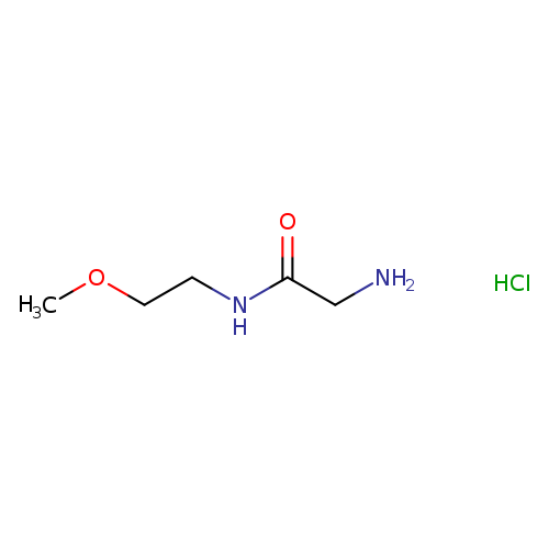 2-Amino-N-(2-methoxyethyl)acetamide hydrochloride