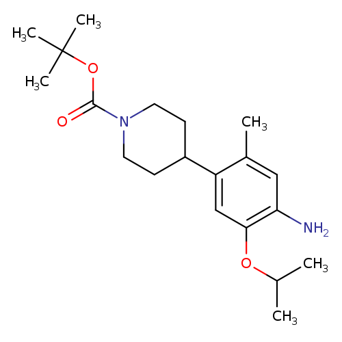 tert-Butyl 4-(4-amino-5-isopropoxy-2-methylphenyl)piperidine-1-carboxylate