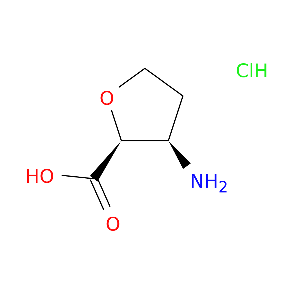 rac-(2R,3S)-3-aminooxolane-2-carboxylic acid hydrochloride