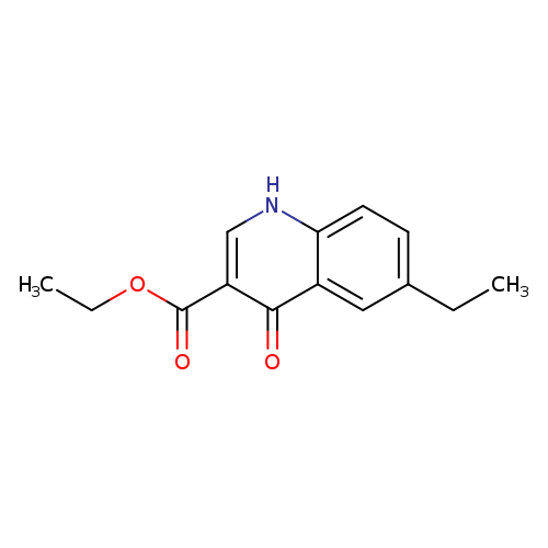 6-Ethyl-4-hydroxyquinoline-3-carboxylic acid ethyl ester