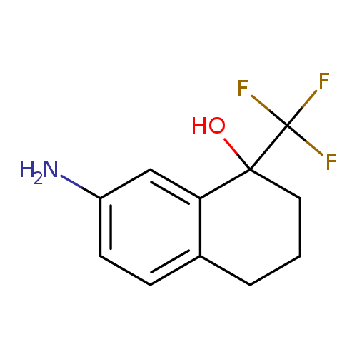 1-Naphthalenol, 7-amino-1,2,3,4-tetrahydro-1-(trifluoromethyl)-