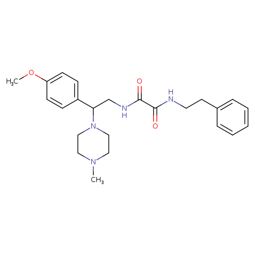 N-[2-(4-methoxyphenyl)-2-(4-methylpiperazin-1-yl)ethyl]-N'-(2-phenylethyl)ethanediamide