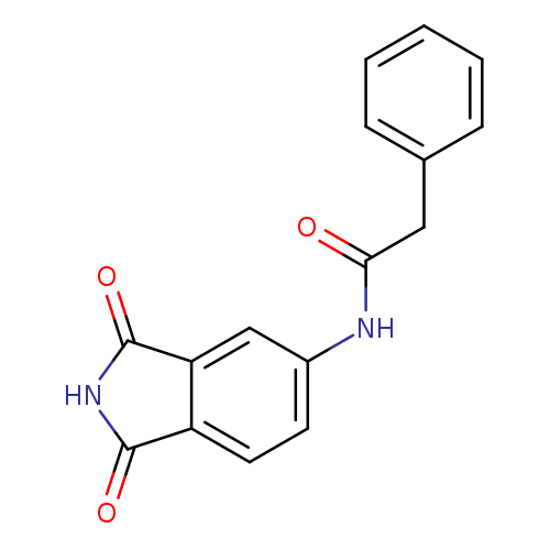 N-(1,3-dioxo-2,3-dihydro-1H-isoindol-5-yl)-2-phenylacetamide