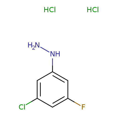 (3-chloro-5-fluorophenyl)hydrazine dihydrochloride