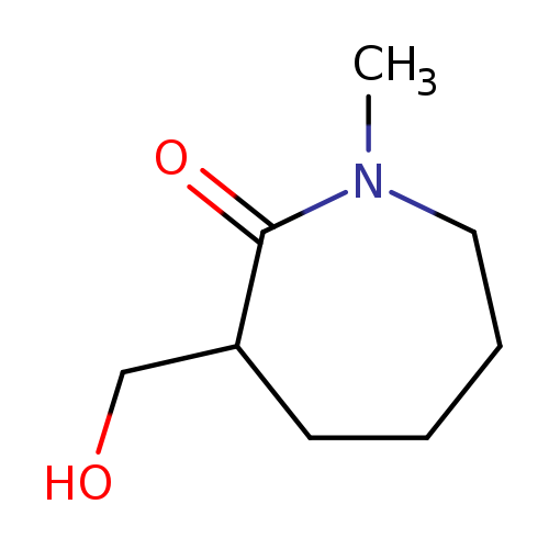 3-(hydroxymethyl)-1-methylazepan-2-one