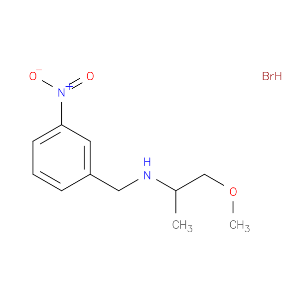 (2-Methoxy-1-methylethyl)(3-nitrobenzyl)amine hydrobromide