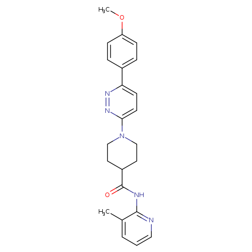 1-[6-(4-methoxyphenyl)pyridazin-3-yl]-N-(3-methylpyridin-2-yl)piperidine-4-carboxamide