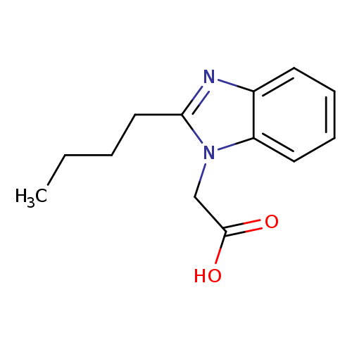 1H-Benzimidazole-1-acetic acid, 2-butyl-