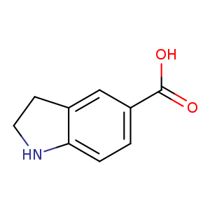 1H-Indole-5-carboxylic acid, 2,3-dihydro-