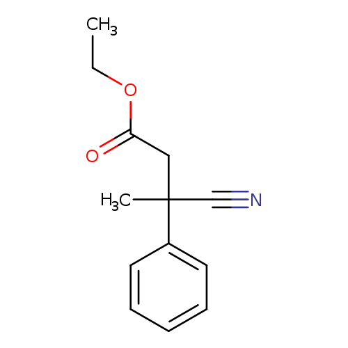 b-Cyano-b-methyl-hydrocinnamic Acid Ethyl Ester