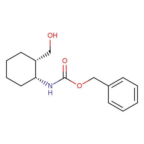 Benzyl cis-(2-hydroxymethyl)cyclohexylcarbamate