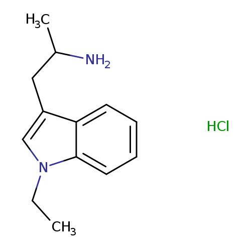 [2-(1-Ethyl-1H-indol-3-yl)-1-methylethyl]amine hydrochloride