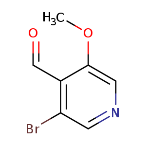 3-bromo-5-methoxypyridine-4-carbaldehyde