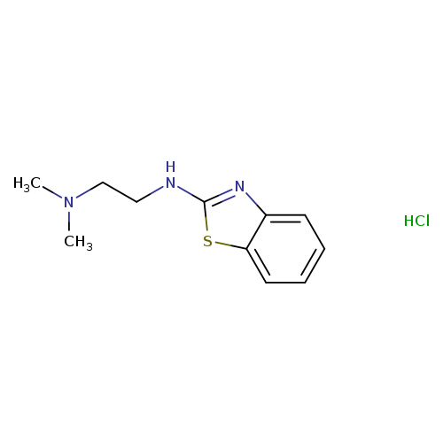 {2-[(1,3-benzothiazol-2-yl)amino]ethyl}dimethylamine hydrochloride