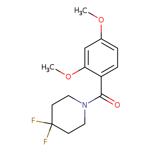 1-(2,4-dimethoxybenzoyl)-4,4-difluoropiperidine