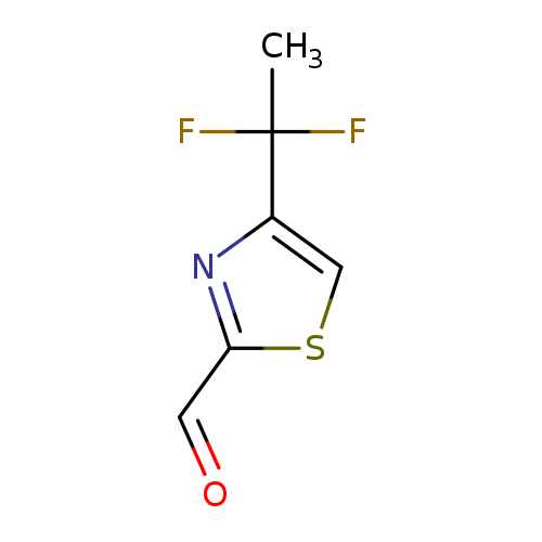 4-(1,1-difluoroethyl)-1,3-thiazole-2-carbaldehyde