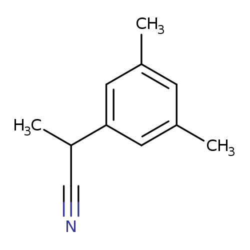 2-(3,5-dimethylphenyl)propanenitrile