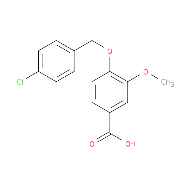 4-[(4-Chlorobenzyl)oxy]-3-methoxybenzoic acid
