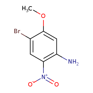 Benzenamine, 4-bromo-5-methoxy-2-nitro-