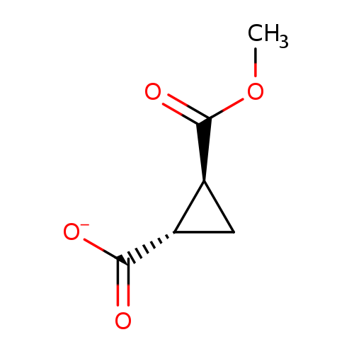1,2-Cyclopropanedicarboxylic acid, monomethyl ester, (1S,2S)-