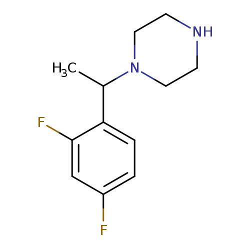1-[1-(2,4-Difluorophenyl)ethyl]piperazine
