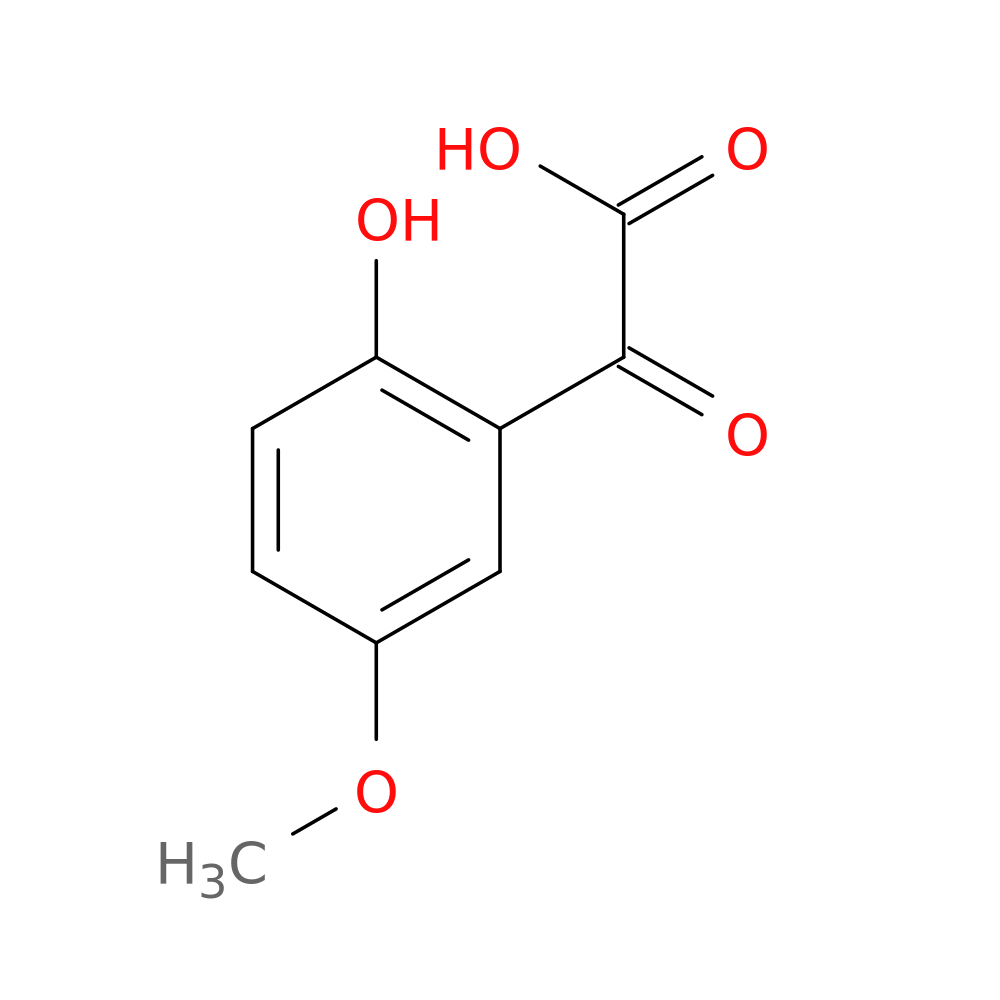 2-(2-hydroxy-5-methoxyphenyl)-2-oxoacetic acid