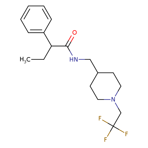 2-phenyl-N-{[1-(2,2,2-trifluoroethyl)piperidin-4-yl]methyl}butanamide