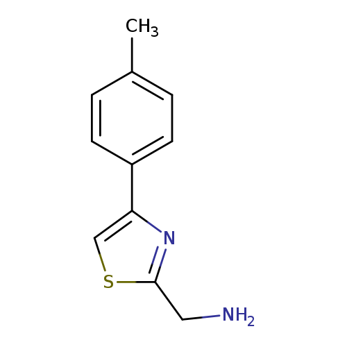 [4-(4-methylphenyl)-1,3-thiazol-2-yl]methanamine