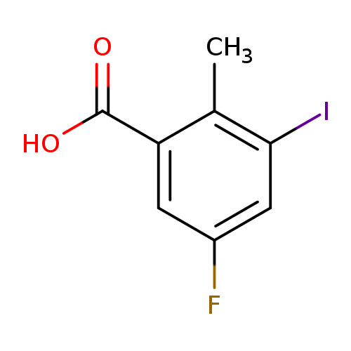 5-fluoro-3-iodo-2-methylbenzoicacid