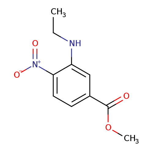 Methyl 3-(ethylamino)-4-nitrobenzenecarboxylate
