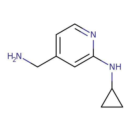 4-(Aminomethyl)-n-cyclopropylpyridin-2-amine