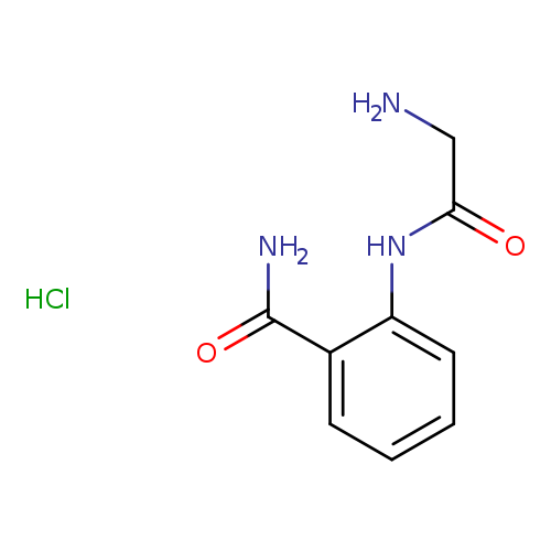 2-(2-aminoacetamido)benzamide hydrochloride