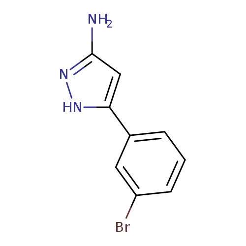 5-(3-Bromophenyl)-1H-pyrazol-3-amine