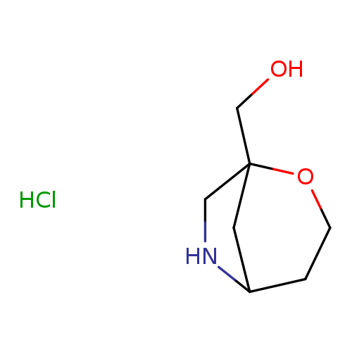 {2-oxa-6-azabicyclo[3.2.1]octan-1-yl}methanolhydrochloride