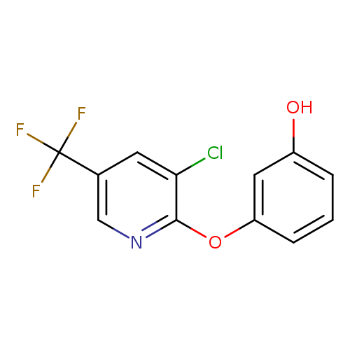 3-([3-Chloro-5-(trifluoromethyl)-2-pyridinyl]oxy)benzenol