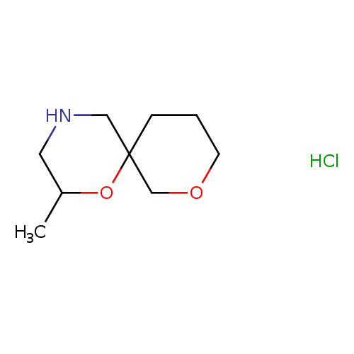 2-methyl-1,8-dioxa-4-azaspiro[5.5]undecane hydrochloride, Mixture of diastereomers