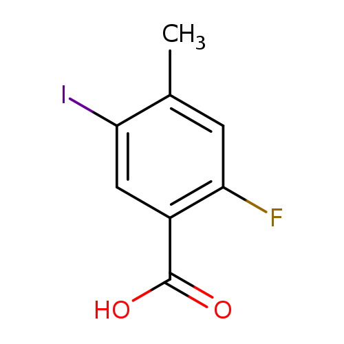 2-Fluoro-5-iodo-4-methylbenzoic acid