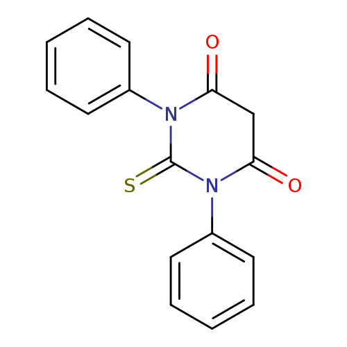 4,6(1H,5H)-Pyrimidinedione,dihydro-1,3-diphenyl-2-thioxo-