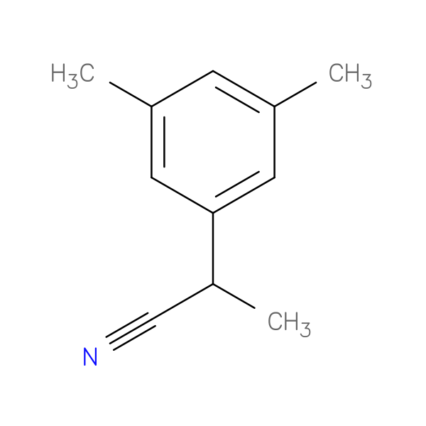 2-(3,5-dimethylphenyl)propanenitrile