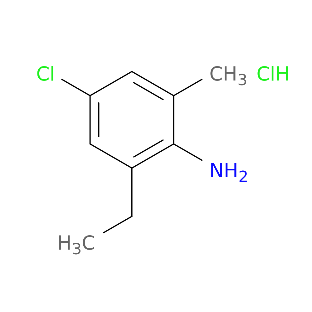 4-chloro-2-ethyl-6-methylaniline hydrochloride