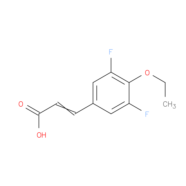 3-(4-Ethoxy-3,5-difluorophenyl)acrylic acid