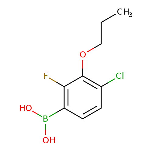 Boronic acid, B-(4-chloro-2-fluoro-3-propoxyphenyl)-