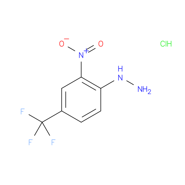 2-Nitro-4-(trifluoromethyl)phenylhydrazine, HCl